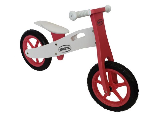 Bicicleta Bex de Madera Rosada-1