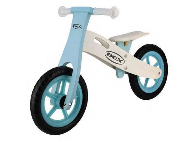 Bicicleta Bex de Madera Azul-2