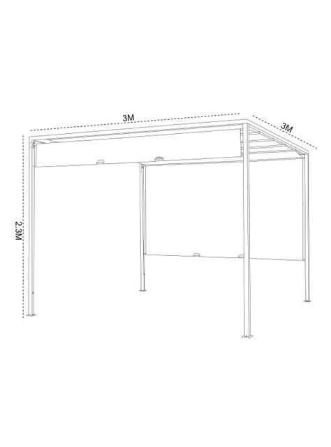 Pérgola Square Albany Outzen-1