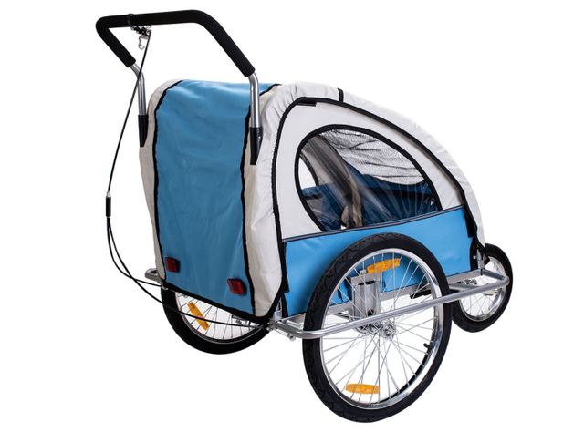 Coche Kidscool Baby Trailer Azul-3