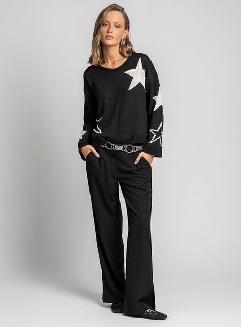 Chaleco Estrellas Negro-3