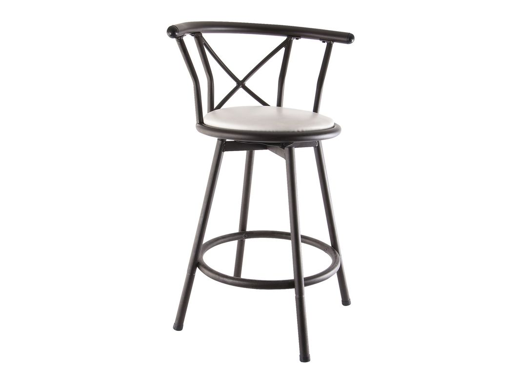 Silla bar Art metálico/beige M+Design