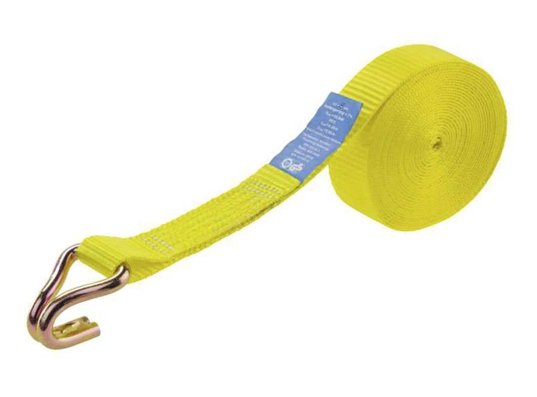 Eslinga tensor 35 mm x 6 m amarillo 2 unidades KWB-1