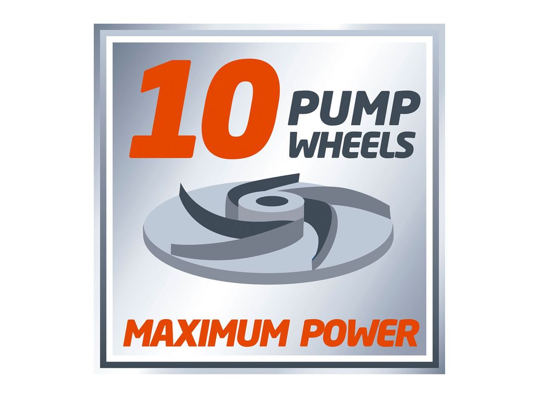 Bomba pozo profundo 1300W GC-DW 1300 N Einhell-9
