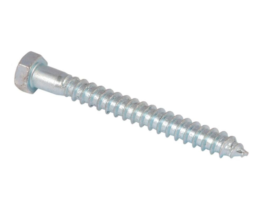 Tirafondo 3/8 x 3 1/2'' zincado 15 unidades Imporper