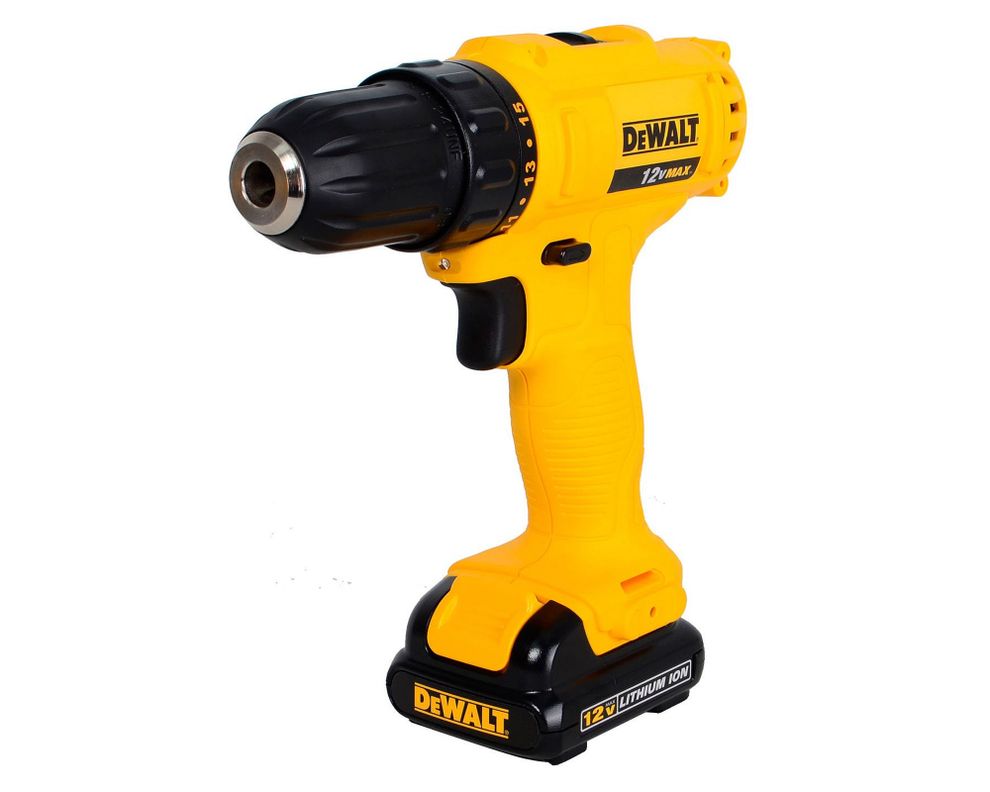Taladro inalámbrico 12V 1500RPM DCD700LC1-B2 batería Dewalt
