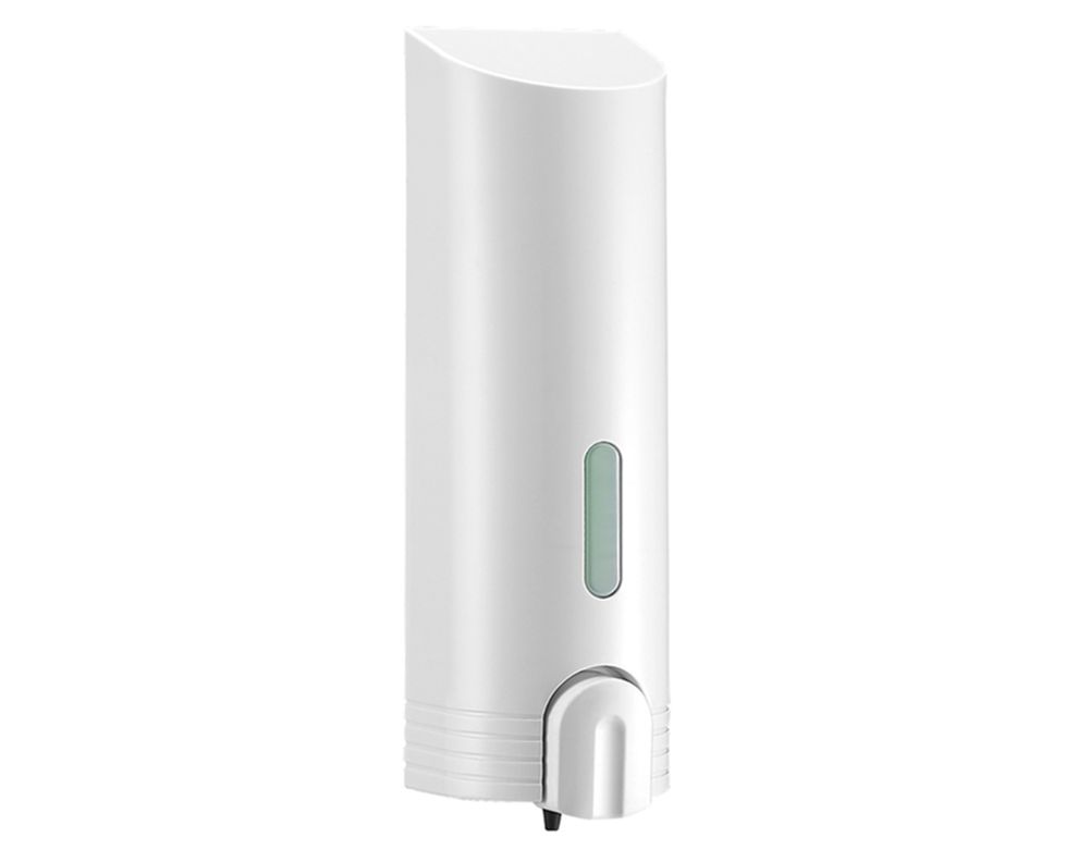 Dispensador jabón pared 380 ml blanco Cotidiana-1