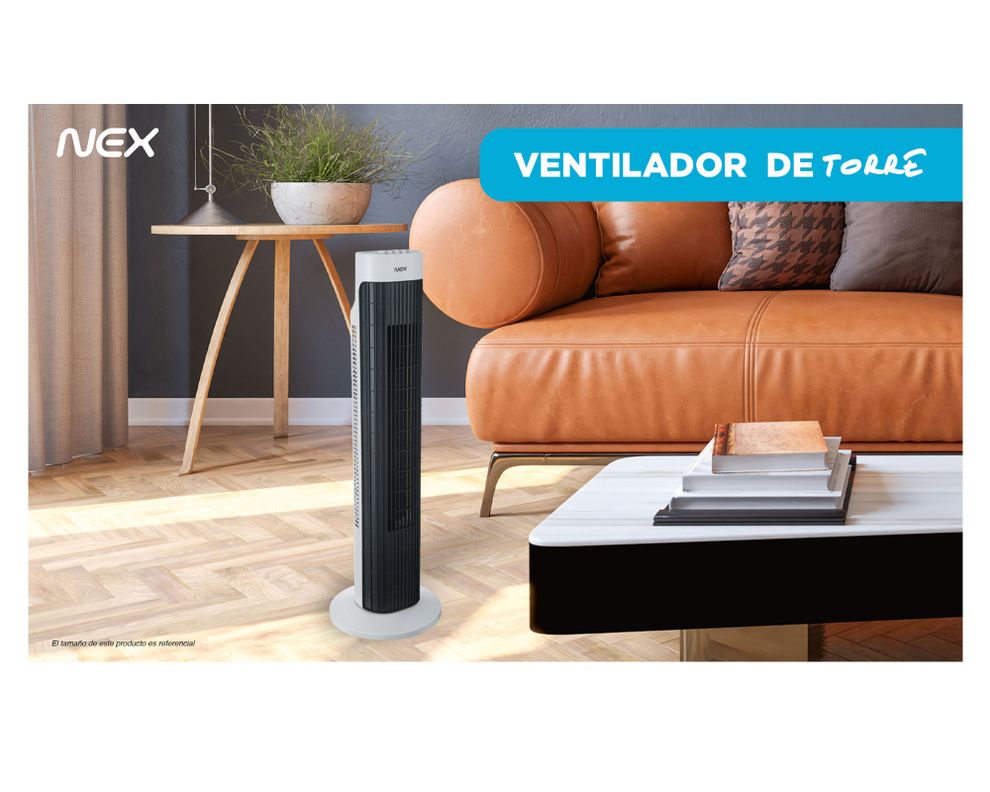 Ventilador torre 35W TWF4500 Nex Nex | Paris.cl