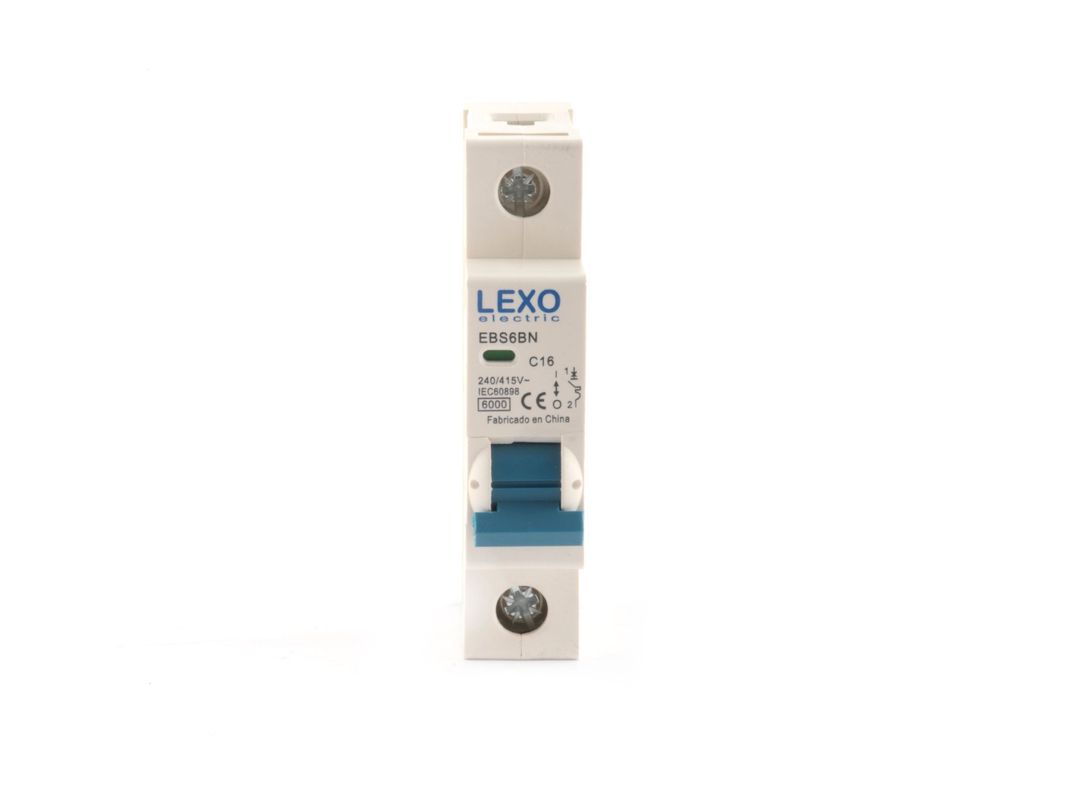 Interruptor automatico C 16A EBS6BN Lexo