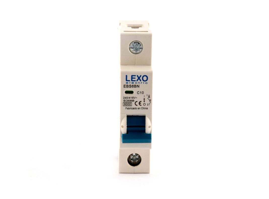 Interruptor automático C 10A EBS6BN Lexo
