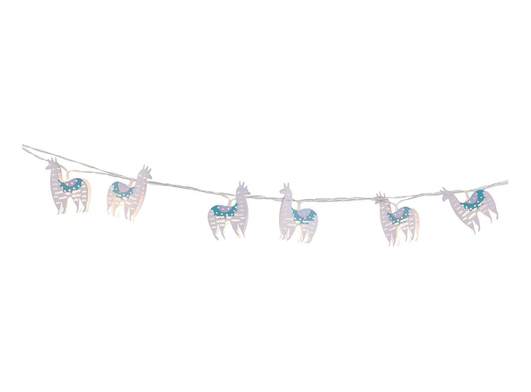 Guirnalda 10L LED Alpaca blanco/turquesa Conceptlighting-4