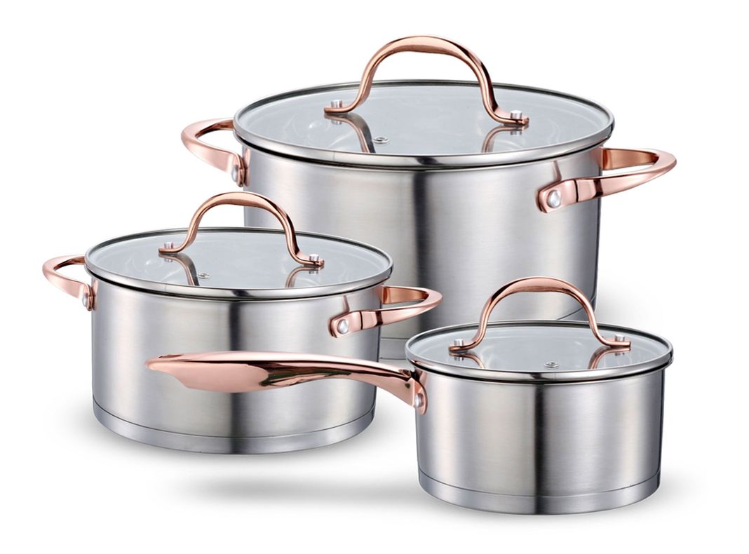 Batería 6 piezas 580 Copper Wens