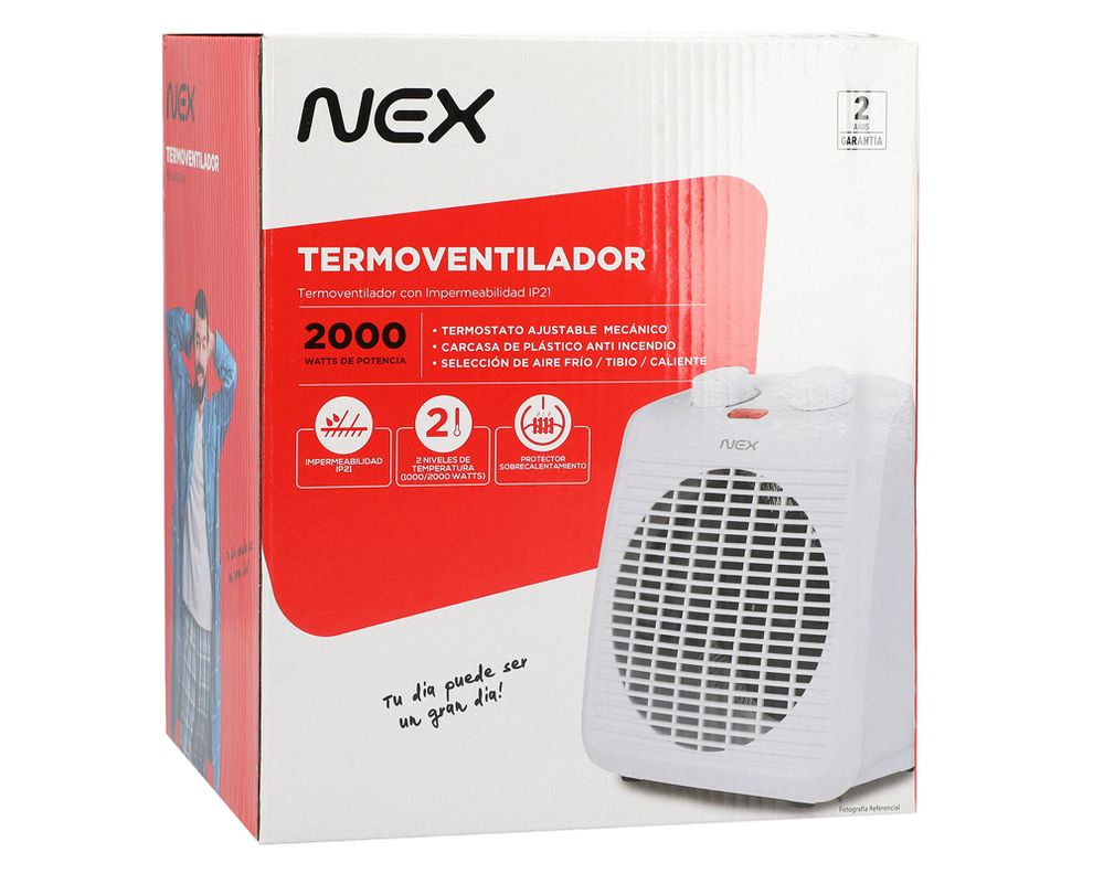 Termoventilador 2000W SMD4400W Nex-4