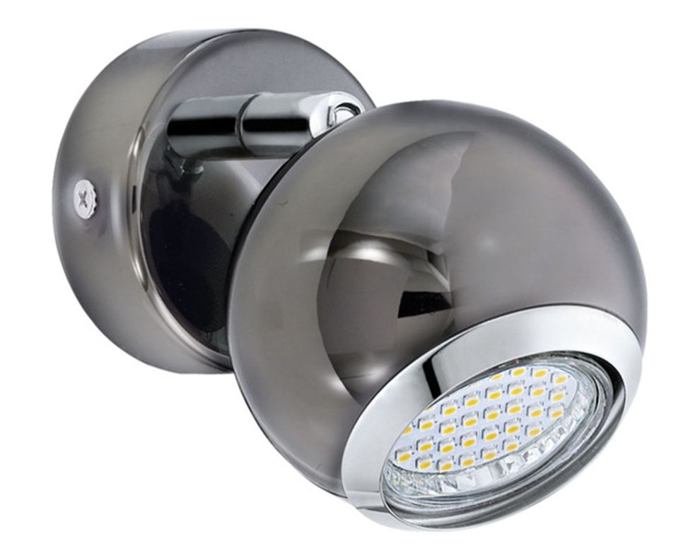 Foco sobreponer LED 2.8W GU10 1L luz cálida Bimeda
