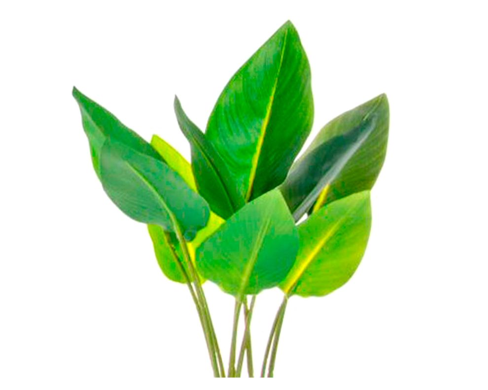 Planta artificial con macetero 45 cm Rubber Outzen-1