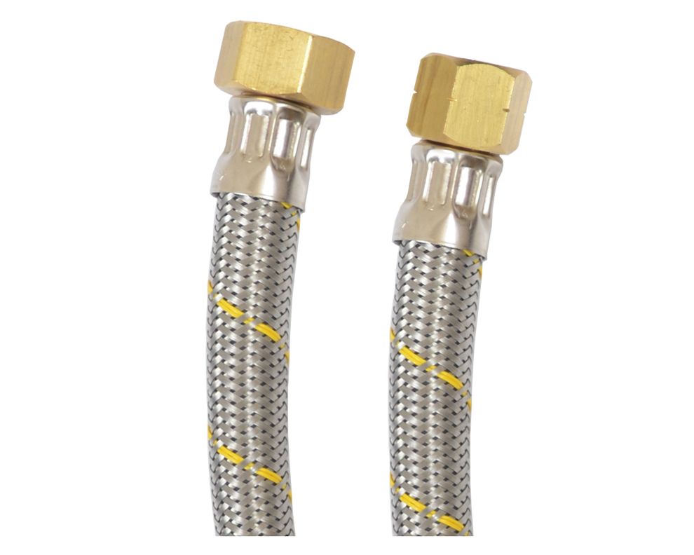 Flexible gas 3/8'' HI x 1/2'' HI 100 cm Coflex