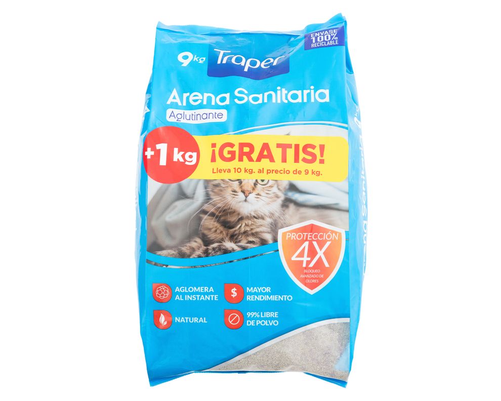 Arena Sanitaria para gatos 9 kg-0