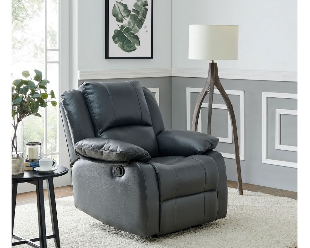 Berger reclinable León negro M+Design-2