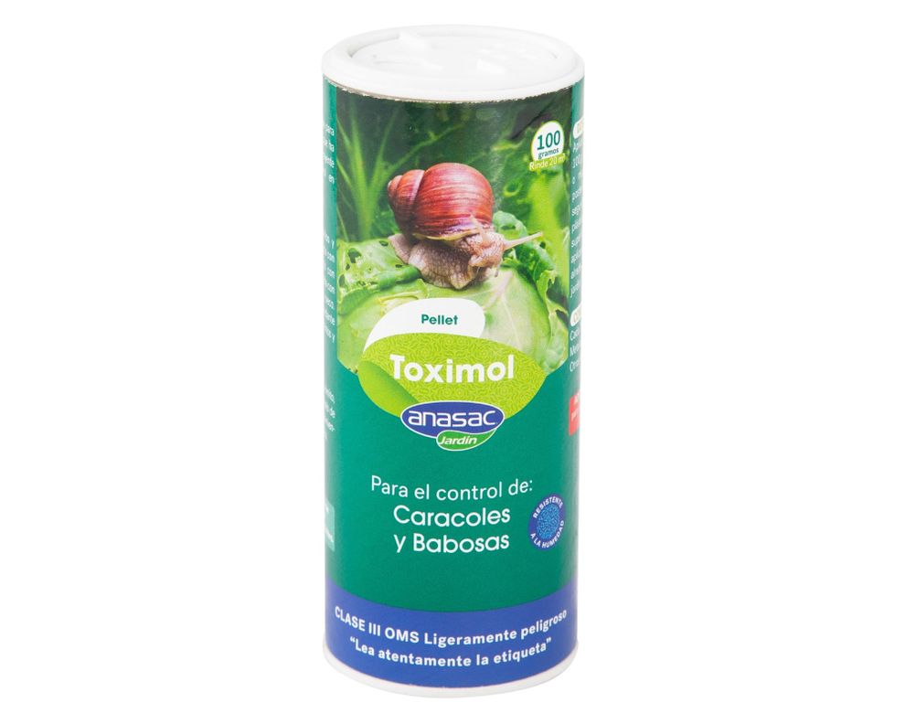 Cebo molusquicida Toximol pellet 100 gr