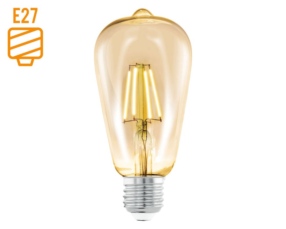 Ampolleta LED 4W E27 luz cálida Eglo-0
