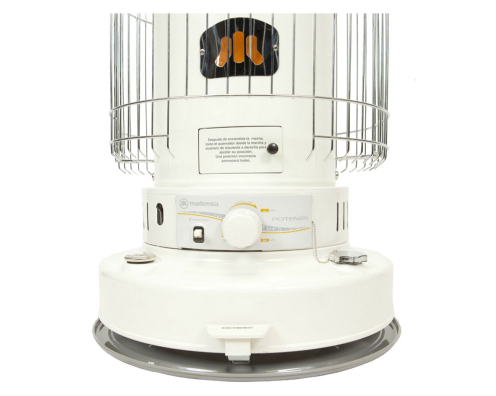Estufa parafina 7.2 litros Potenza blanco-2