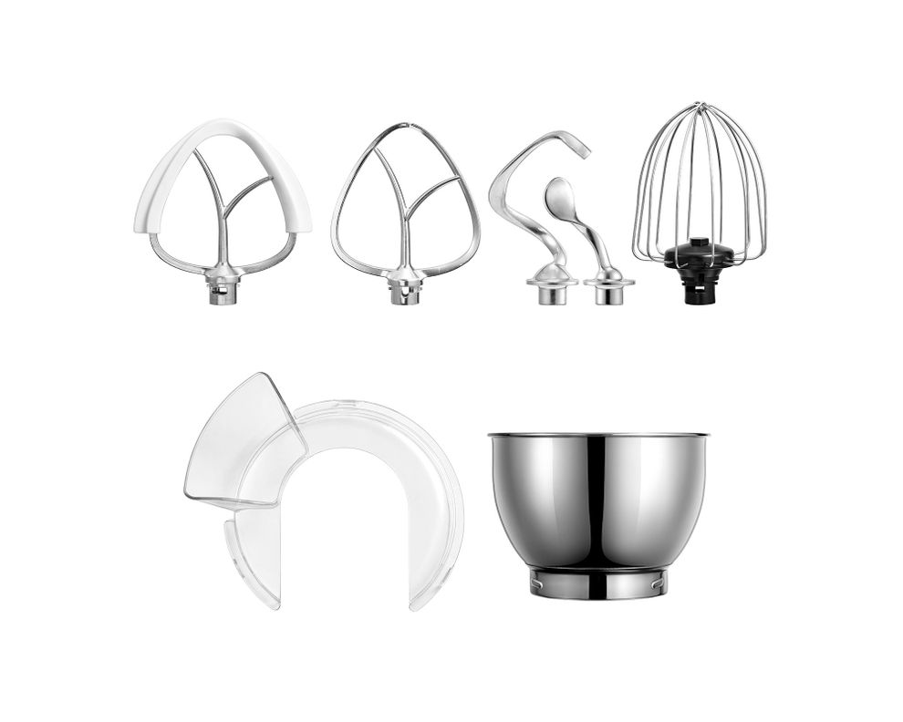 Batidora pedestal Hook Mixer rojo EasyWays.-4