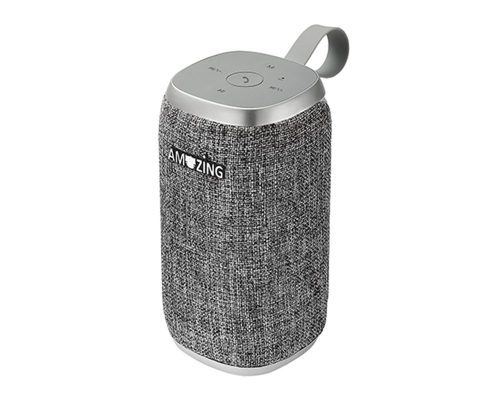 Parlante Bluetooth gris Amazing