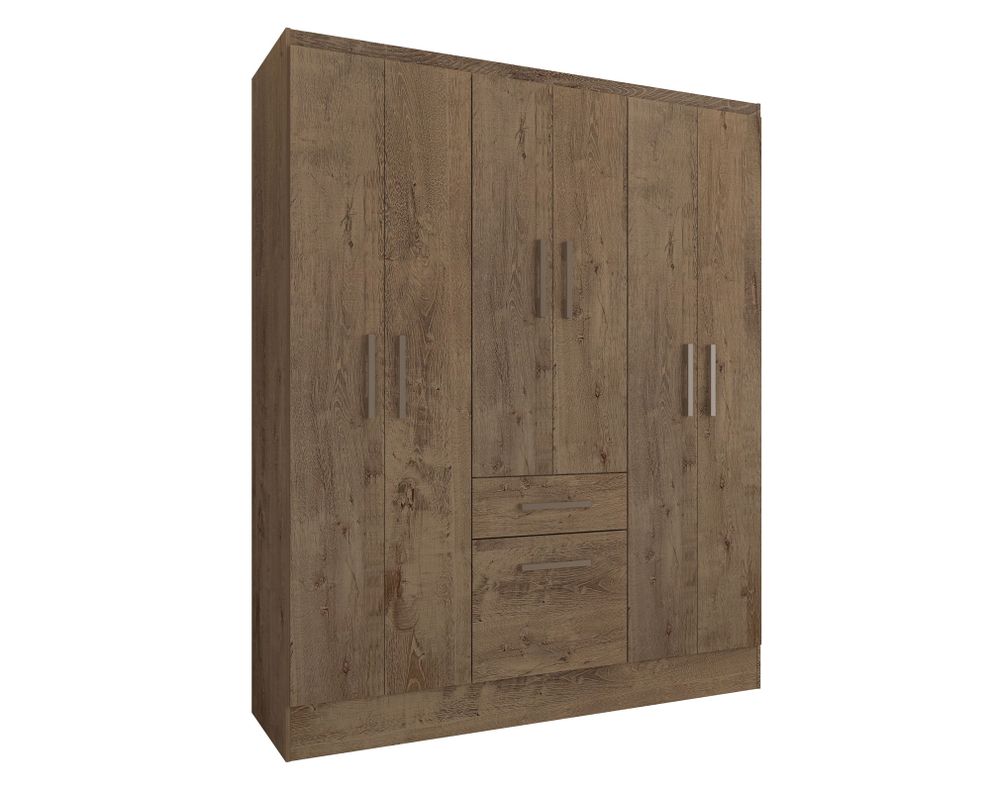 Clóset 6 puertas 1 cajón 1 zapatero Moca M+Design-1