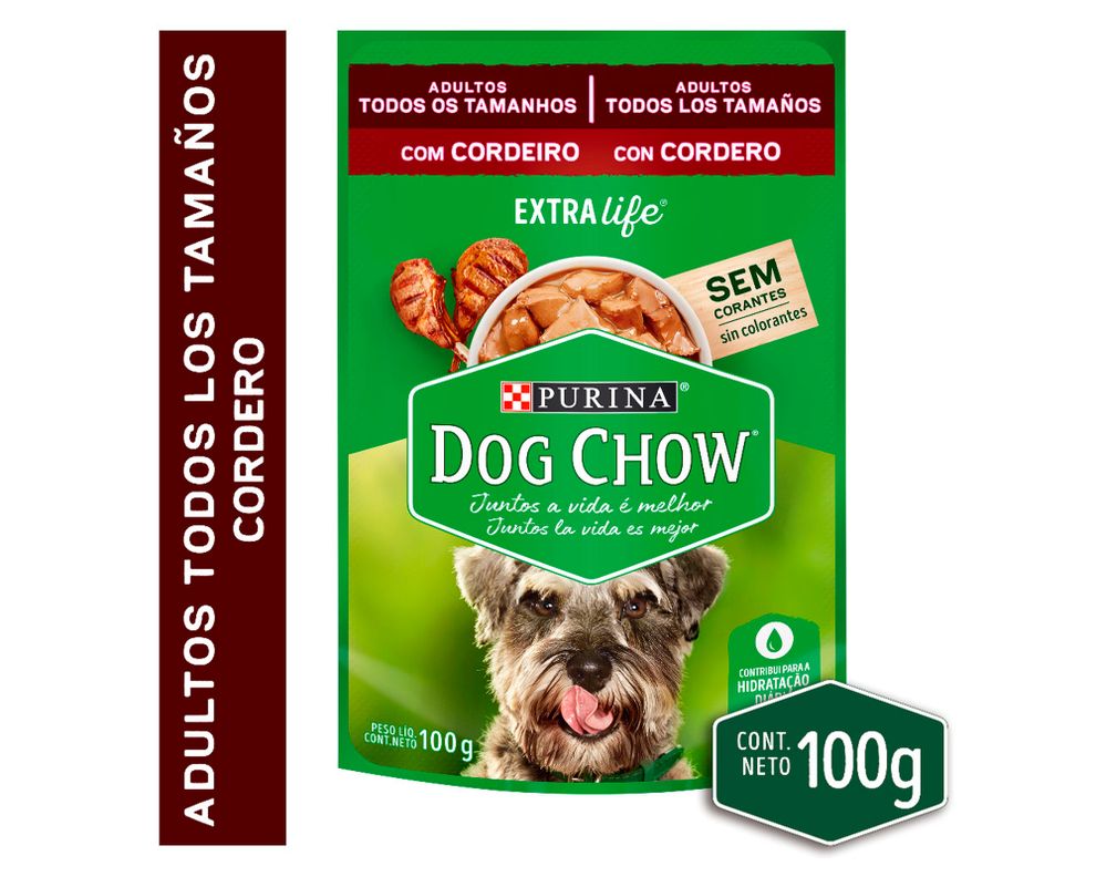 Alimento humedo adulto cordero 100 g