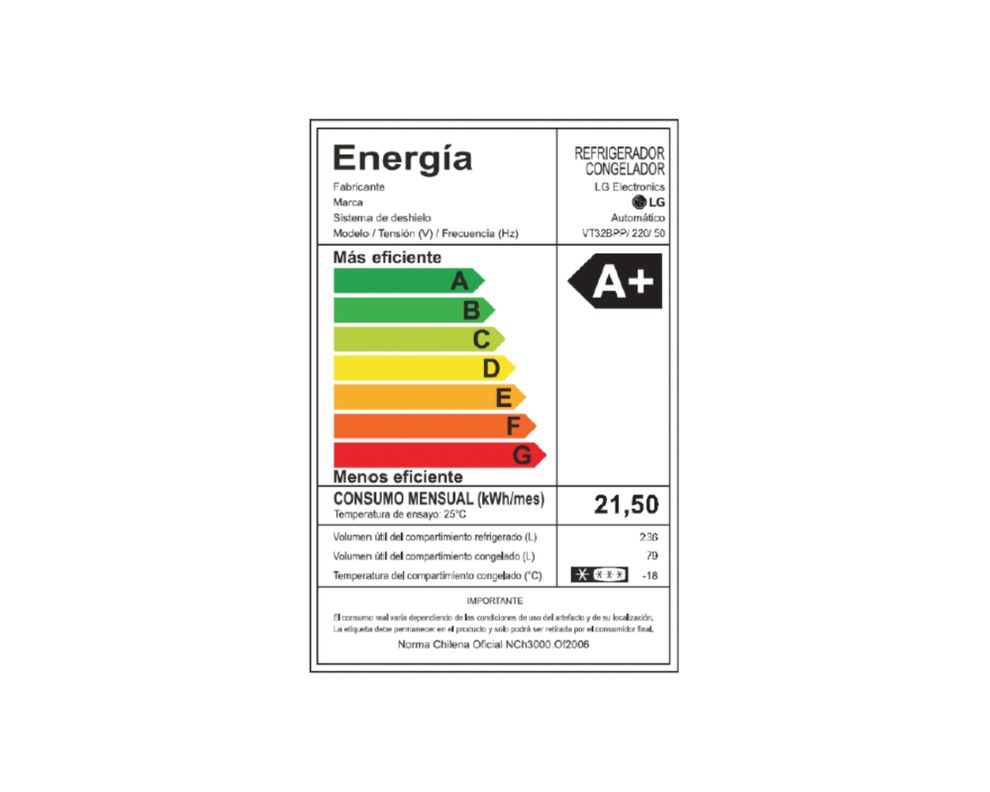 Refrigerador no frost 315 litros VT32BPP.APZPECL LG-7