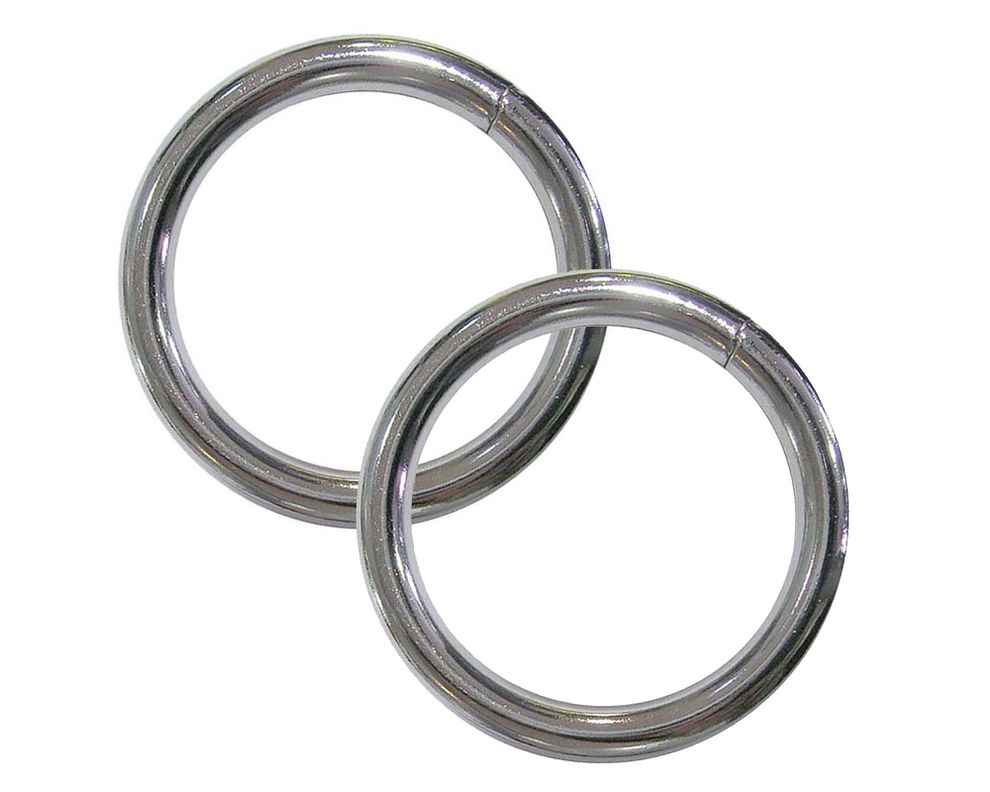 Argolla 4x30 mm 2 unidades gris