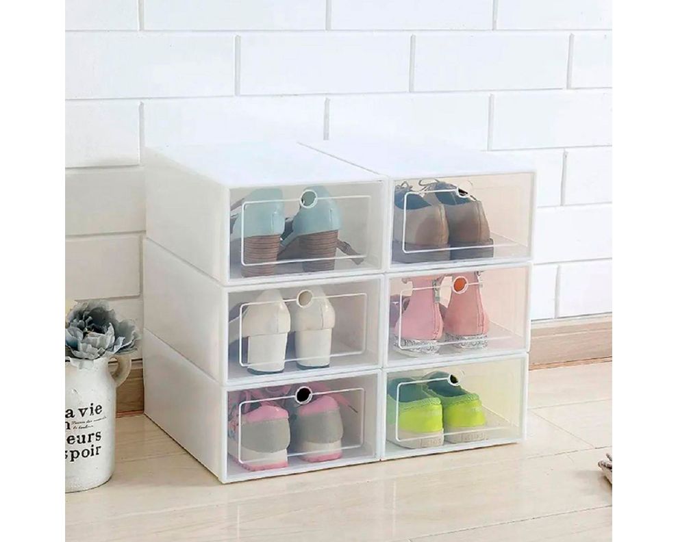 Caja organizadora zapatos 21JXP722 blanco-1
