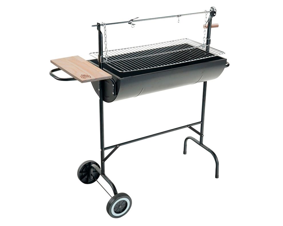 Parrilla a carbón medio tambor BM300-13