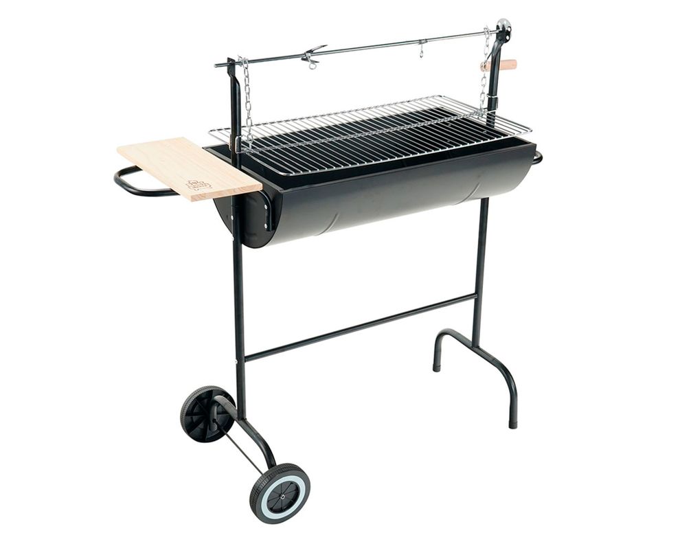 Parrilla a carbón medio tambor BM300-11