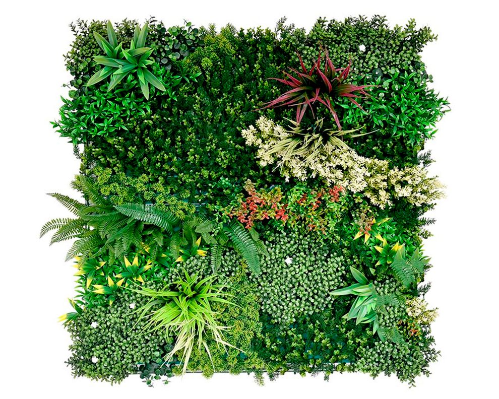 Jardín vertical artificial 100x100 cm Gaea