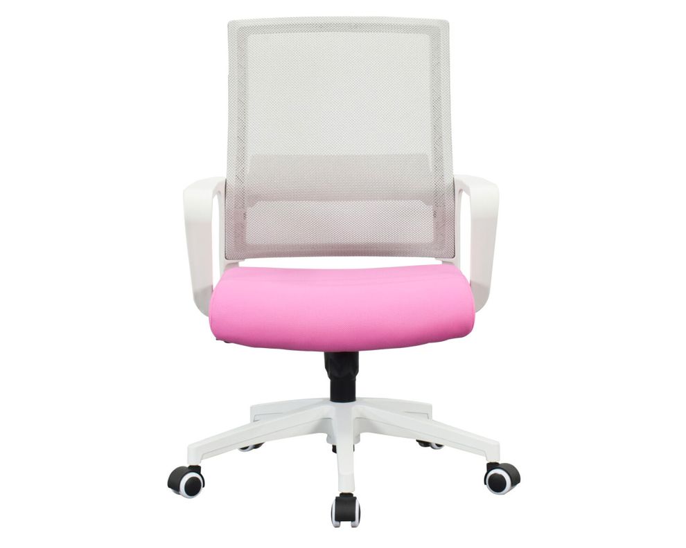 Silla PC Lynx gris/rosa