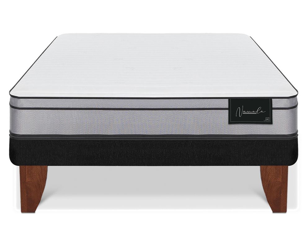 Cama europea 1.5 plazas Nuvola-0