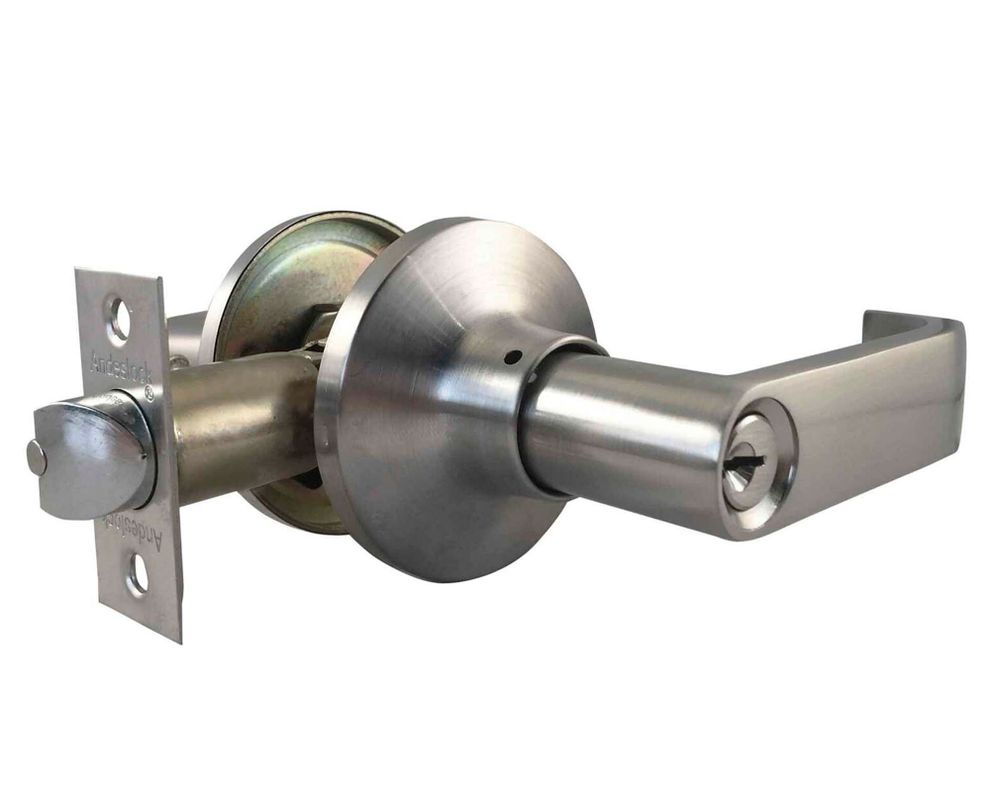 Cerradura embutida AD44+NS plata