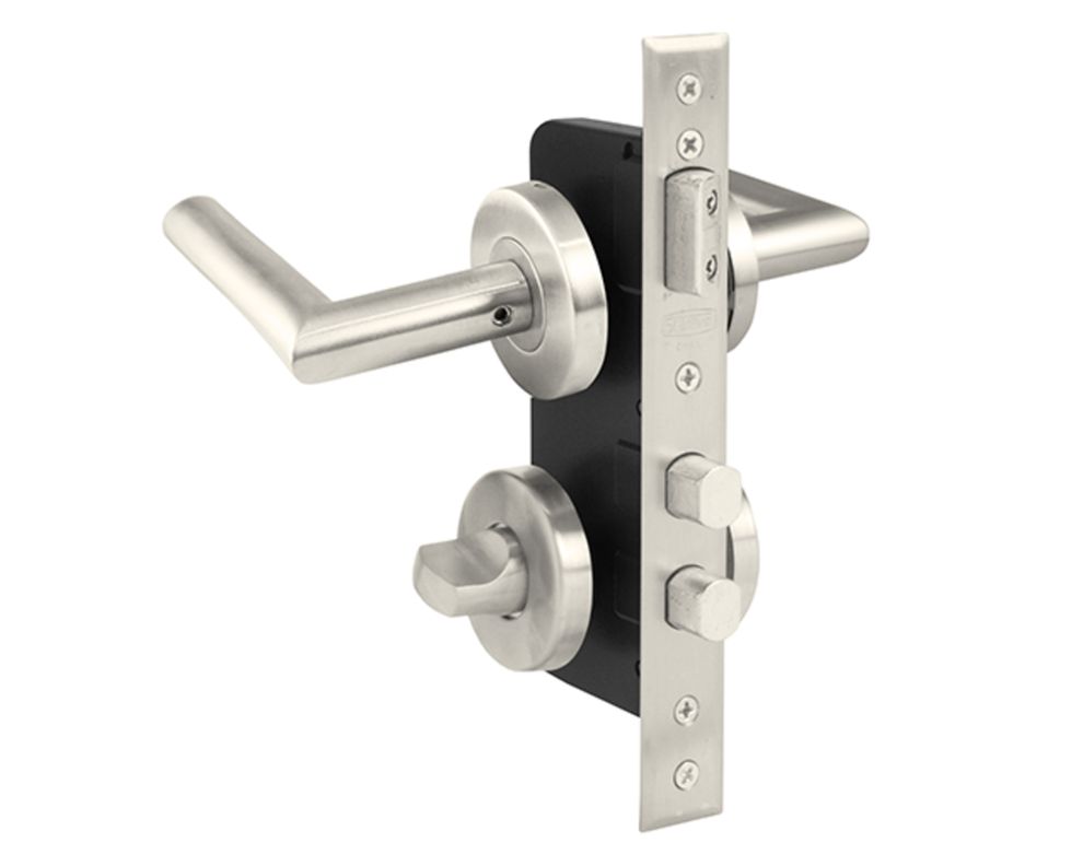 Cerradura embutida 1080A970A+NS.D plata