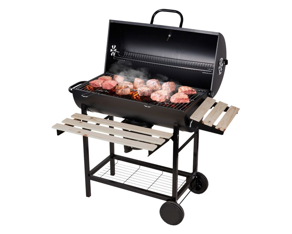 Parrilla a carbón Montana negro-12