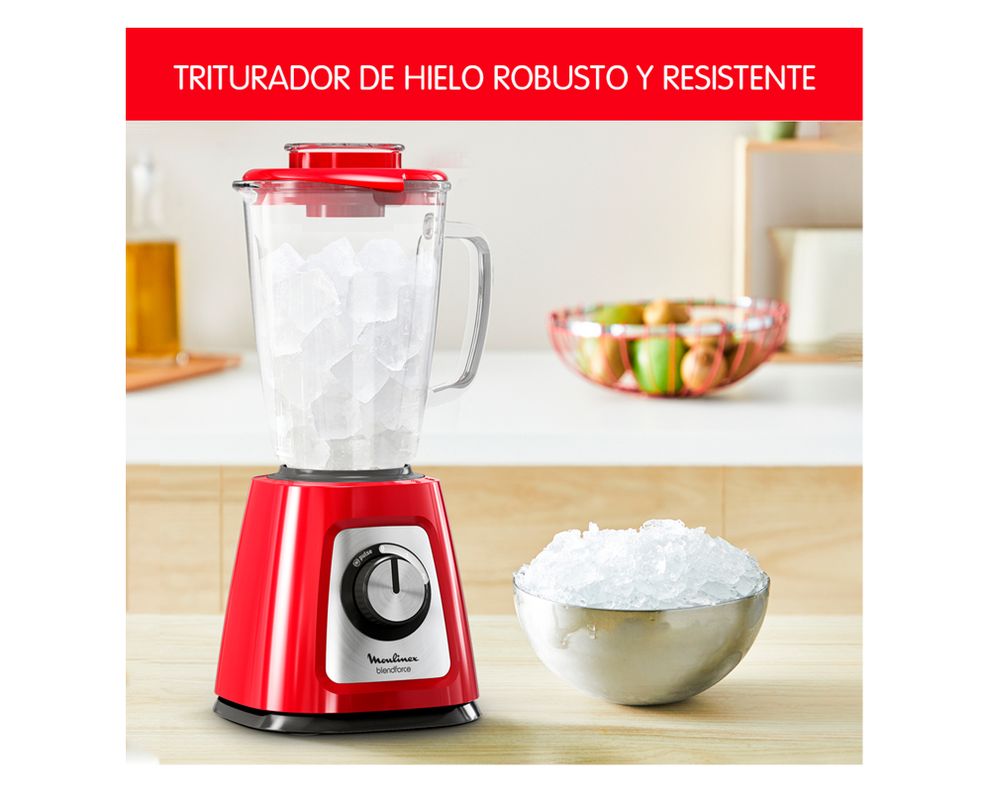 Licuadora Blendforce 800W rojo-1