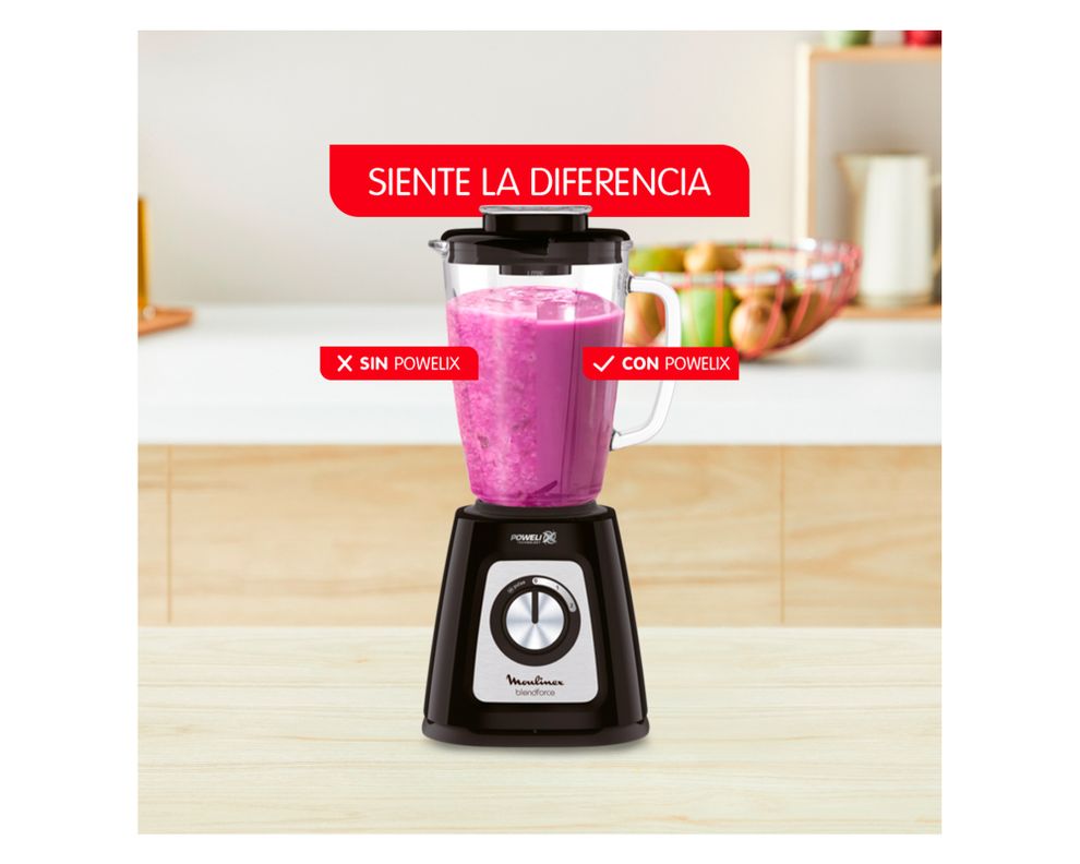 Licuadora Blendforce 800W negro-4