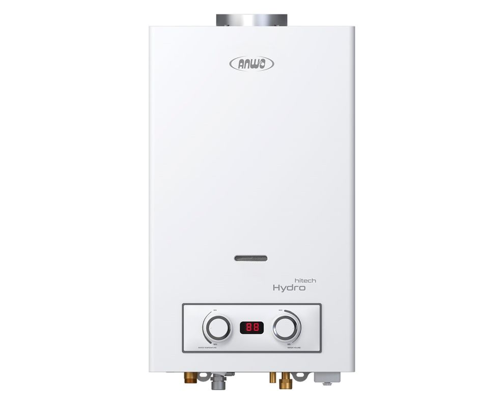 Calefón VAN8LTS-TN NG 8 lt gas natural Tiro natural Hitech Hydro 16