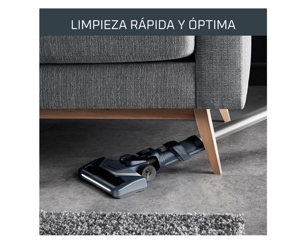 Aspiradora vertical inalámbrica X-Pert azul 100W-5