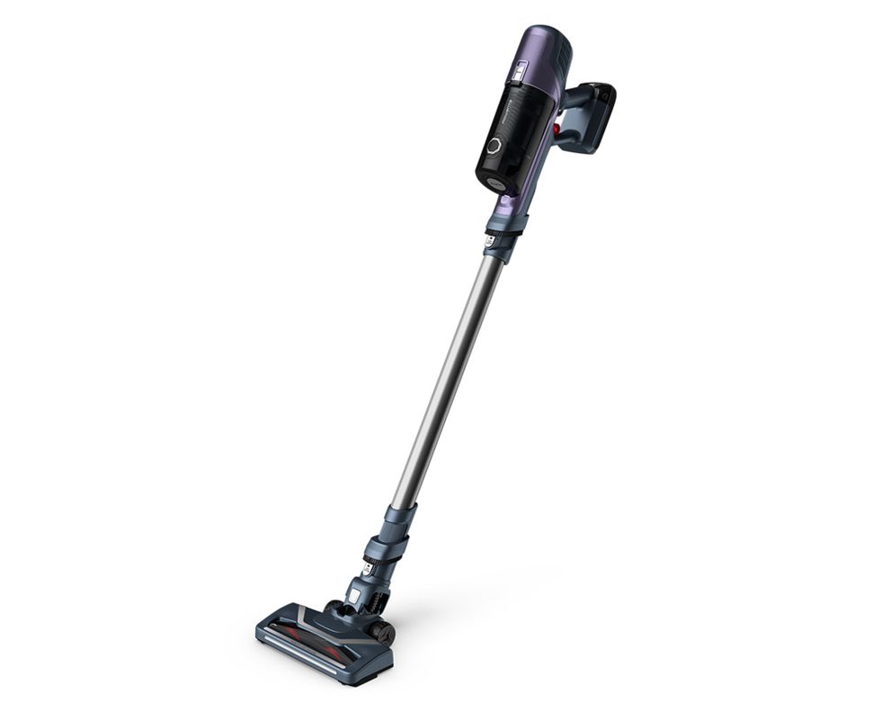 Aspiradora vertical inalámbrica X-Pert azul 100W-0