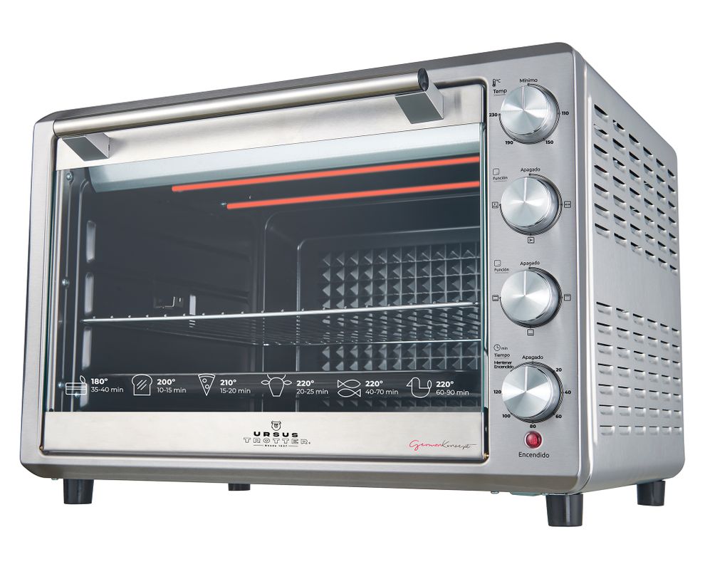 Horno eléctrico UT-BACKOFEN PRO-I gris 80 lt-2