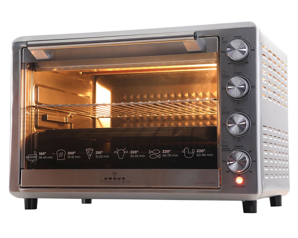 Horno eléctrico UT-BACKOFEN PRO-I gris 80 lt-3