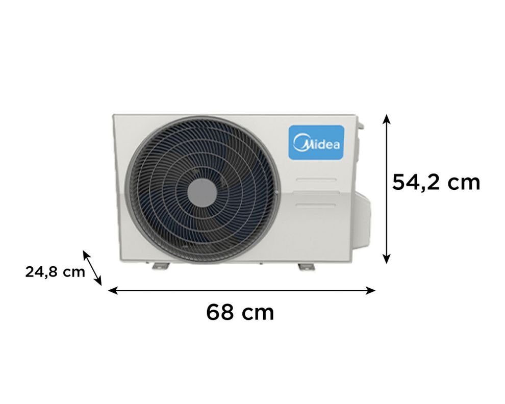 Aire acondicionado split inverter XTRA09K 9000 BTU frío/calor-6