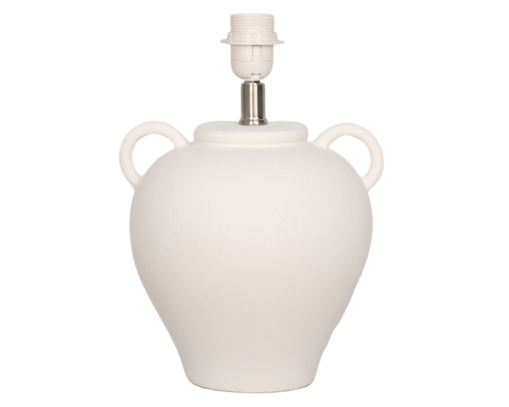 Lámpara mesa base E27 1L blanco