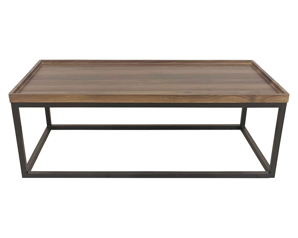 Mesa centro Daria natural/negro